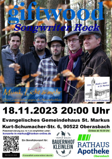 Giftwood 18.11.23 in St. Markus