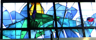 Kirchenfenster_St.Markus_Abendmahl
