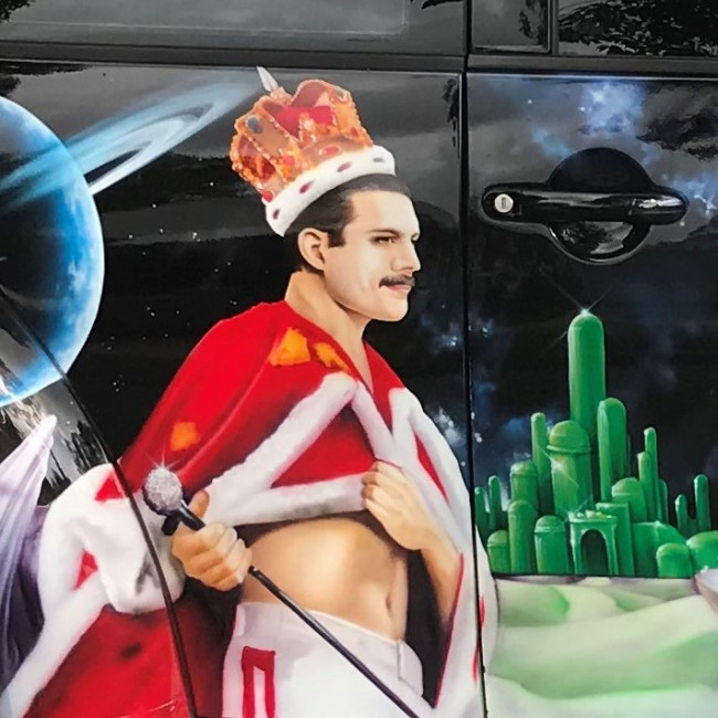 Ein Königin unter den Rockbands