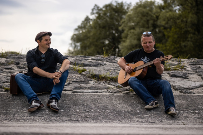 Das Duo Tillmann spielt in St. Markus