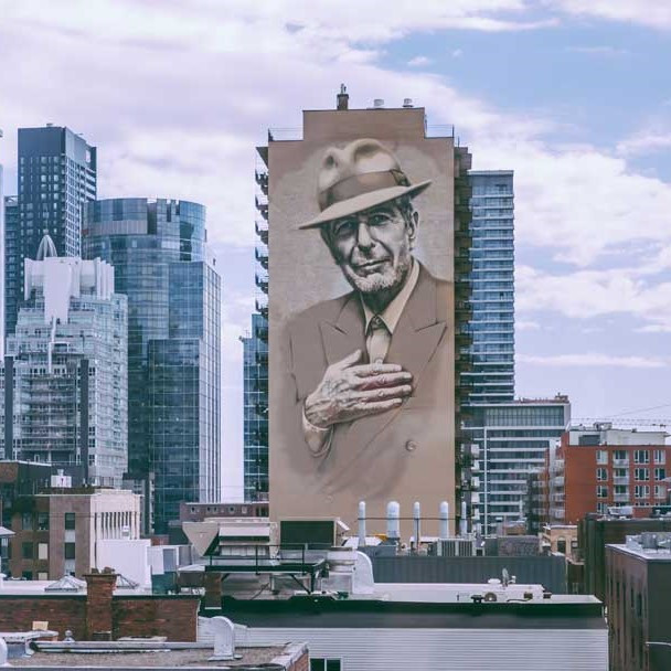 Leonard Cohen in Montreal